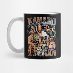 Kamaru Usman Vintage Bootleg Mug